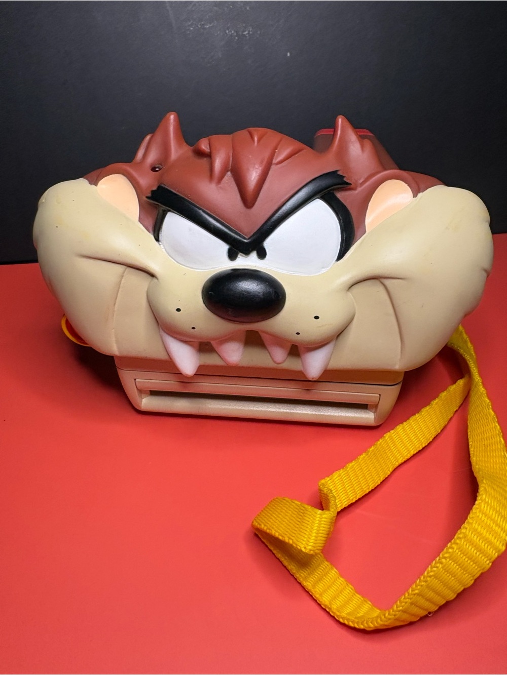 Polaroid Tazmanian Devil Character Camera - Brown, Cream, Black, Yellow